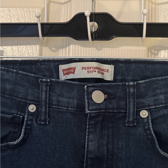 Vintage Levi's Boy’s Dark Blue Jeans - Picture 3 of 9